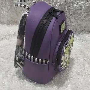 NWT BettleJuice mini backpack and cardholder set Loungefly | Bags | Nwt Loungefly Beetlejuice Mini Backpack  main image 3